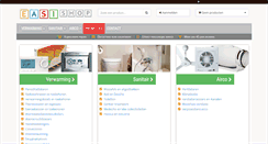 Desktop Screenshot of easi-shop.be